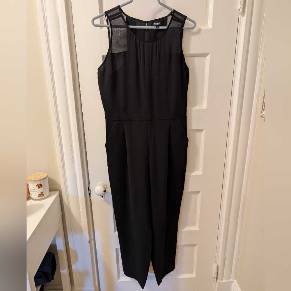 Madewell Classic Black Norwood Jumpsuit - Picture 7 of 9